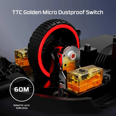 16K DPI HyperX Pulsefire Haste mouse for ultra-precise gaming performance