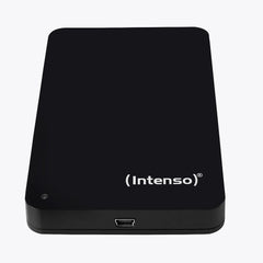 Intenso 2TB external hard drive with plug-and-play USB 3.0 interface