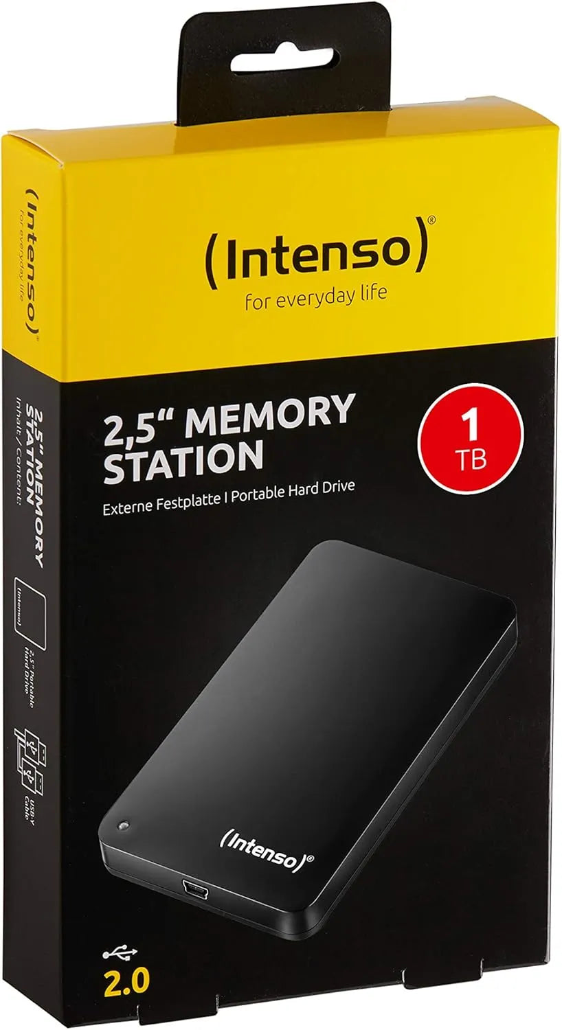 Intenso Memory Drive 2TB external hard drive with USB 3.0 connectivity