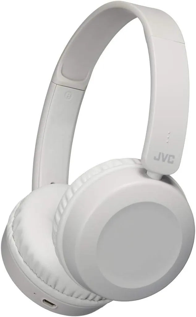 JVC HA-S31BT-H wireless Bluetooth headphones in grey with foldable design