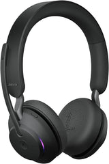 Jabra Evolve2 65 Wireless Headset - Black, Noise Cancelling, Microsoft Teams Certified, Bluetooth, Long Battery Life