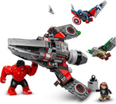 LEGO Marvel 76292 Captain America vs. Red Hulk battle playset