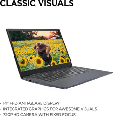 Lenovo IdeaPad 3 14" Chromebook for fast web browsing and cloud computing