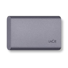 LaCie Mobile SSD Secure USB-C Drive 1TB, front view.