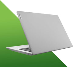 Back view of lenovo ideapad 1i highlighting its sleek design