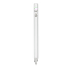 Logitech Crayon (2nd Gen) digital pencil for iPad with USB-C charging in silver