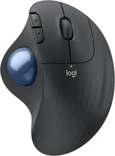 Logitech ERGO M575/M575S wireless trackball mouse in graphite color