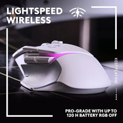 Ultra-fast Logitech G502 X PLUS gaming mouse with LIGHTSPEED wireless