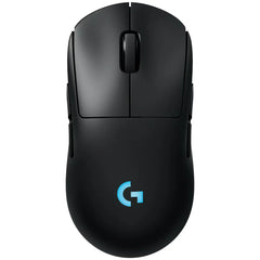 Logitech G PRO 2 wireless gaming mouse in black with RGB lighting