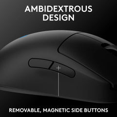 Logitech G PRO 2 mouse with 32K DPI for ultra-precise tracking