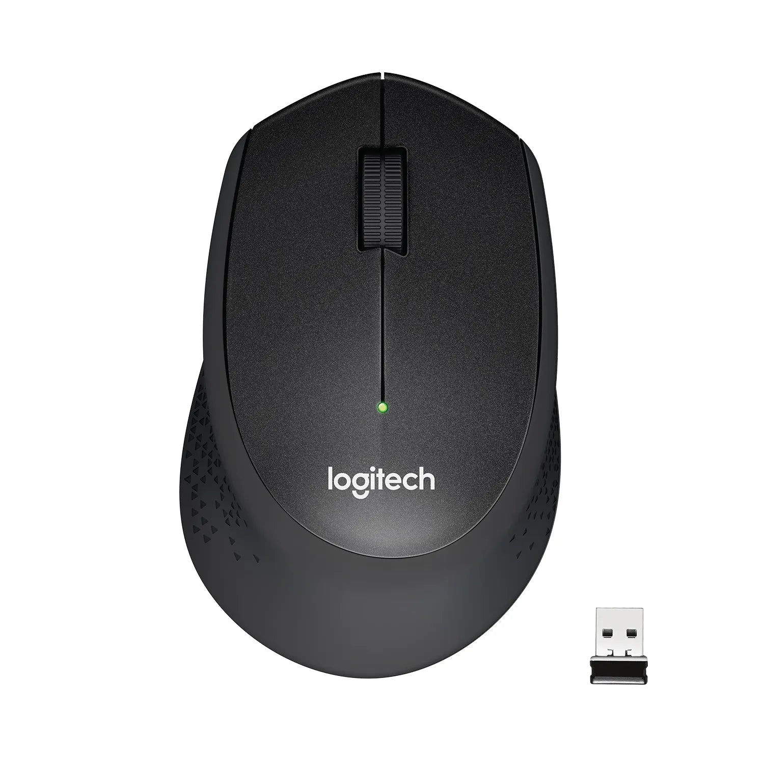 Logitech M330 SILENT PLUS wireless mouse with 1000 DPI optical tracking