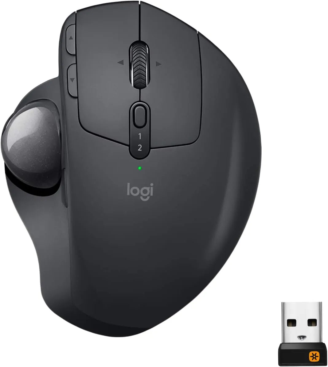 Logitech MX Ergo Wireless Trackball Mouse in Graphite color