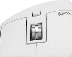 Close-up of Logitech MX Master 3S for Mac showing Magspeed scrolling for fast and precise navigation.