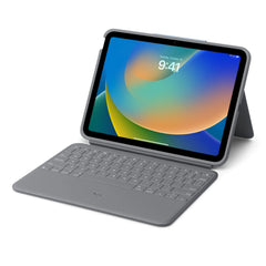 Logitech Rugged Folio with iPad Displaying Typing Mode