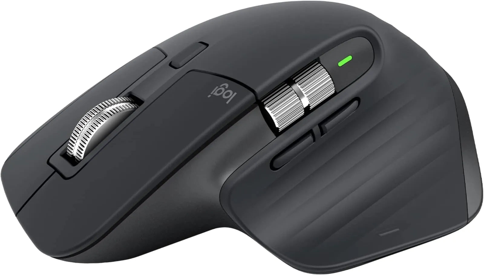 Logitech MX Master 3S wireless mouse in graphite color