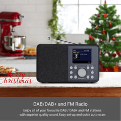 MangoKit MD3 DAB/FM radio with crystal-clear sound and wireless streaming