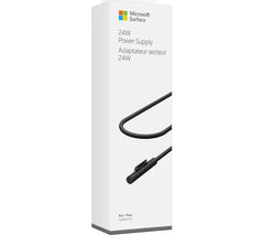 Microsoft Surface 24W adapter with lightweight and travel-friendly design