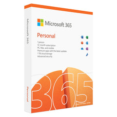 Microsoft 365 Personal Office Suite with 1-Year License and 1 TB Cloud Storage