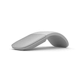 Microsoft Surface Arc Mouse in Platinum – Ultra-Slim Bluetooth Design