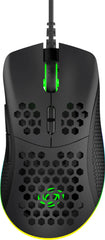 NOS M-600 V2 wired gaming mouse with 20M click durability for pro gamers