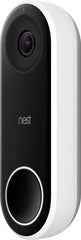 High-definition Google Nest Hello smart doorbell with night vision and app alerts