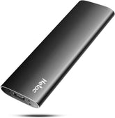 Netac Z Slim 1TB portable SSD in black with USB 3.2 Gen 2 for high-speed transfers