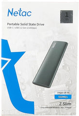 Netac Z Slim high-performance 1TB SSD with 10Gbps transfer speed