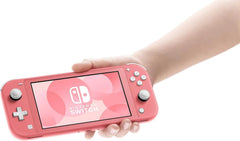 Portable Nintendo Switch Lite gaming console for gaming anytime, anywhere