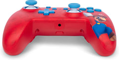 PowerA wired Nintendo Switch controller with vibrant Mario artwork