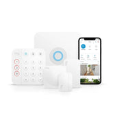 Ring Alarm Pack - S by Amazon – 5-piece smart home alarm security system with Alexa integration
