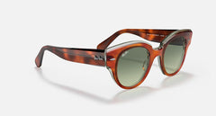 Stylish Ray-Ban RB2192F round sunglasses with low bridge fit