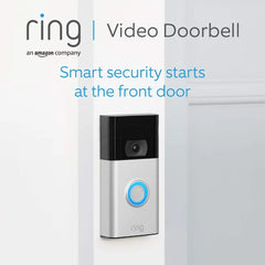High-definition Ring Video Doorbell for real-time home security monitoring