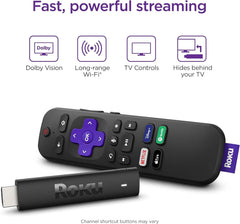 Compact Roku Streaming Stick 4K for high-quality media streaming