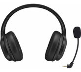 Sandstrom SBTHS25 foldable wireless headset in black with Bluetooth 5.3