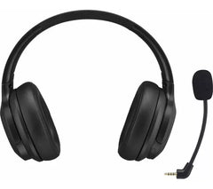 Sandstrom SBTHS25 foldable wireless headset in black with Bluetooth 5.3