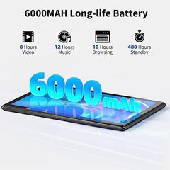 SGIN T10P Android 12 tablet with 10.1-inch 800x1280 IPS HD display