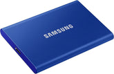 Samsung T7 Portable SSD in Indigo Blue with USB 3.2 Gen 2 technology