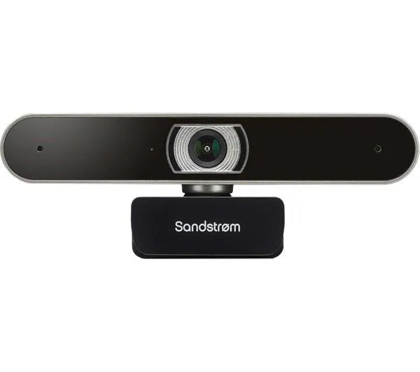 Sandstrom SWCAMHD19 Webcam – Full HD 1080p video camera with auto focus