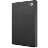 Seagate One Touch Portable 2TB Hard Drive - Black side view