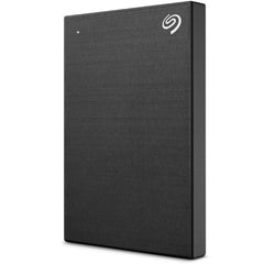 Seagate One Touch Portable 2TB Hard Drive - Black side view