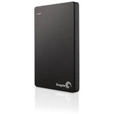 Seagate Portable Drive in black matte finish with USB 3.0 cable.