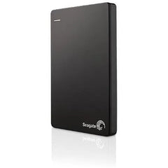 Seagate Portable Drive in black matte finish with USB 3.0 cable.