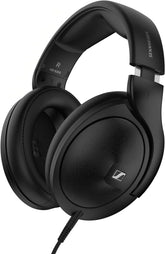 Sennheiser HD 569 wired headphones in black with closed-back design