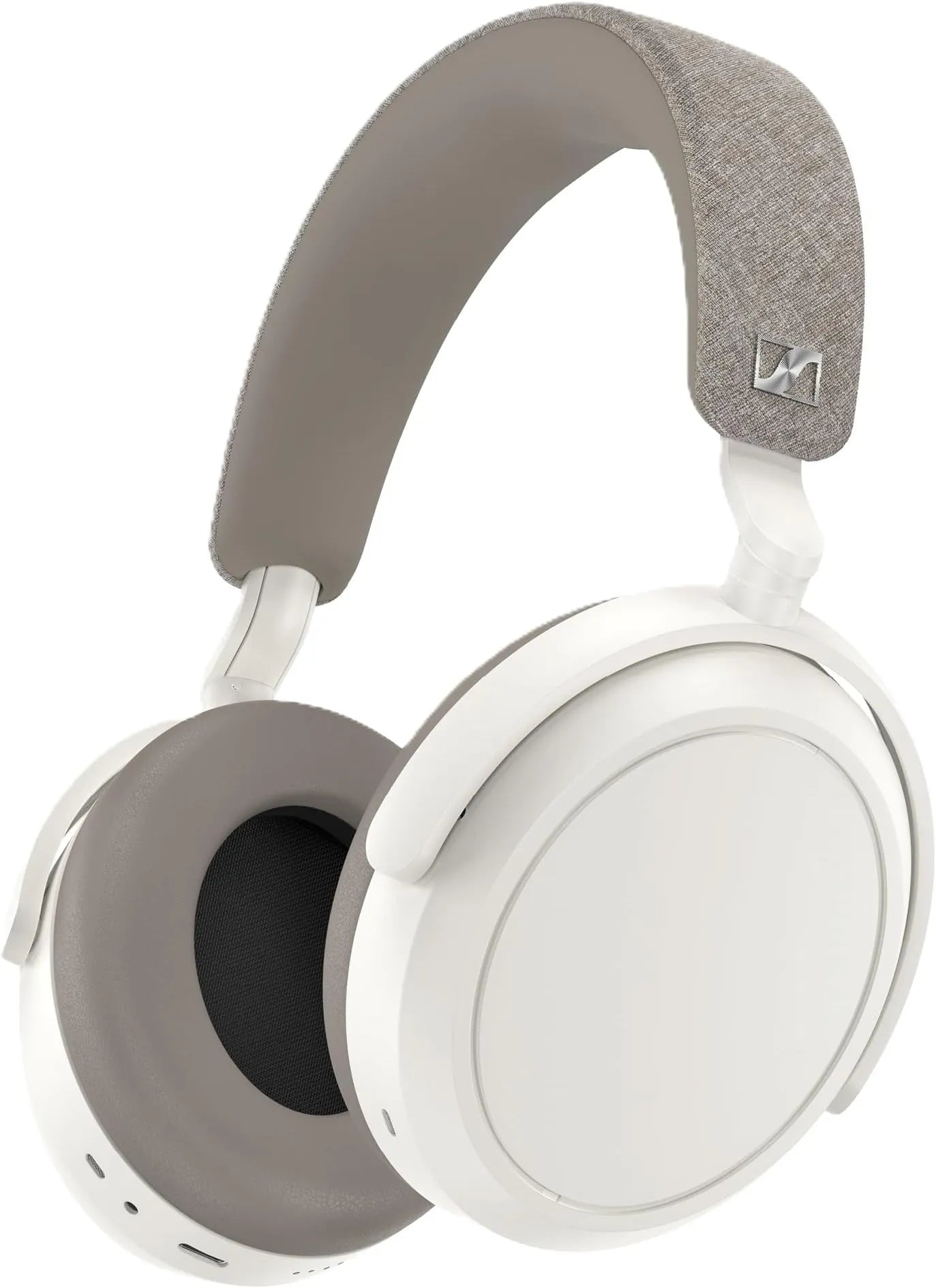 Sennheiser MOMENTUM 4 Wireless Headphones in White with adaptive noise cancellation
