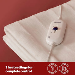 Heated underblanket from Silentnight with fast heat-up for cozy nights