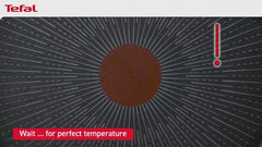 Thermo-Signal red hourglass feature indicating optimal cooking temperature.