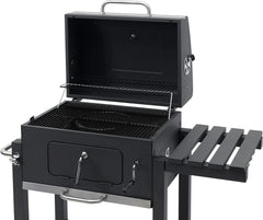 Tepro Toronto Click charcoal BBQ grill with height-adjustable cooking grate