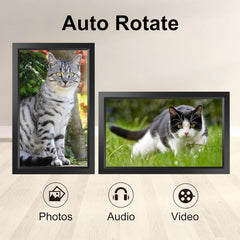 High-resolution Tibuta 15.6" smart digital frame for seamless photo display