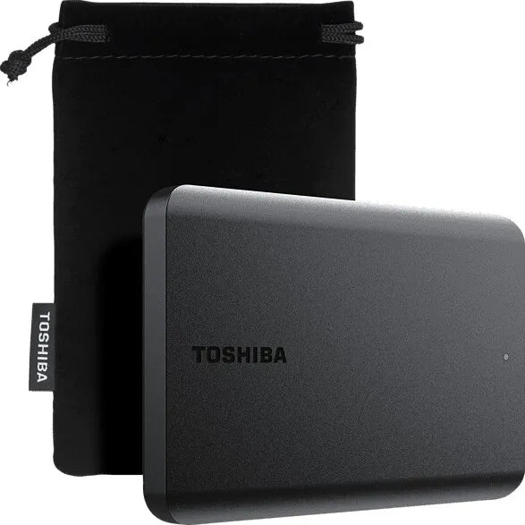 Toshiba Canvio Basics 4TB Portable Hard Drive with pouch