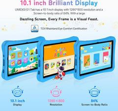 UMIDIGI G1 Tab Kids 10.1-inch tablet with durable design and child-safe features